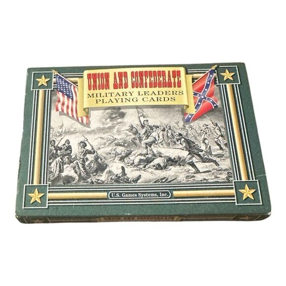 Union and Confederate Military Leaders Playing Cards NEW - Picture 5 of 8